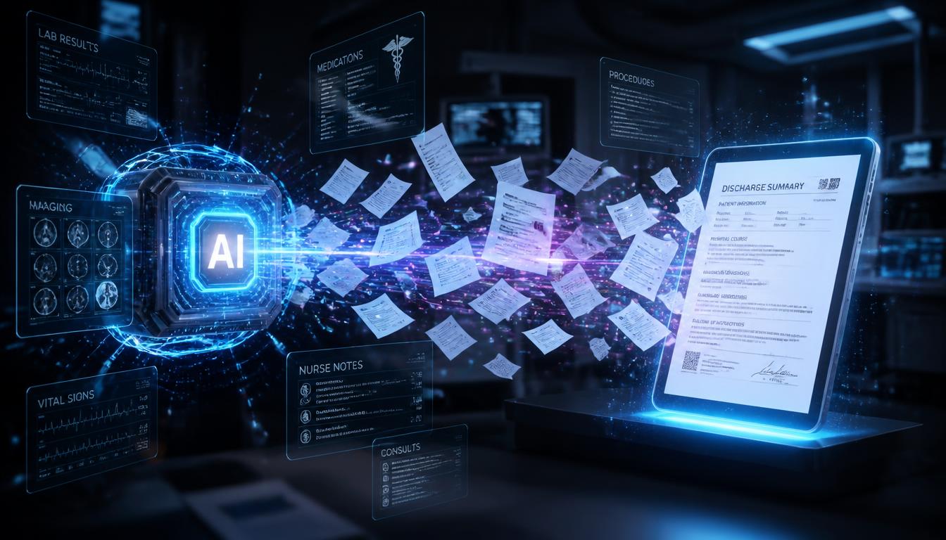 Discharge Summary Automation with AI: Cutting Documentation Time by 80%