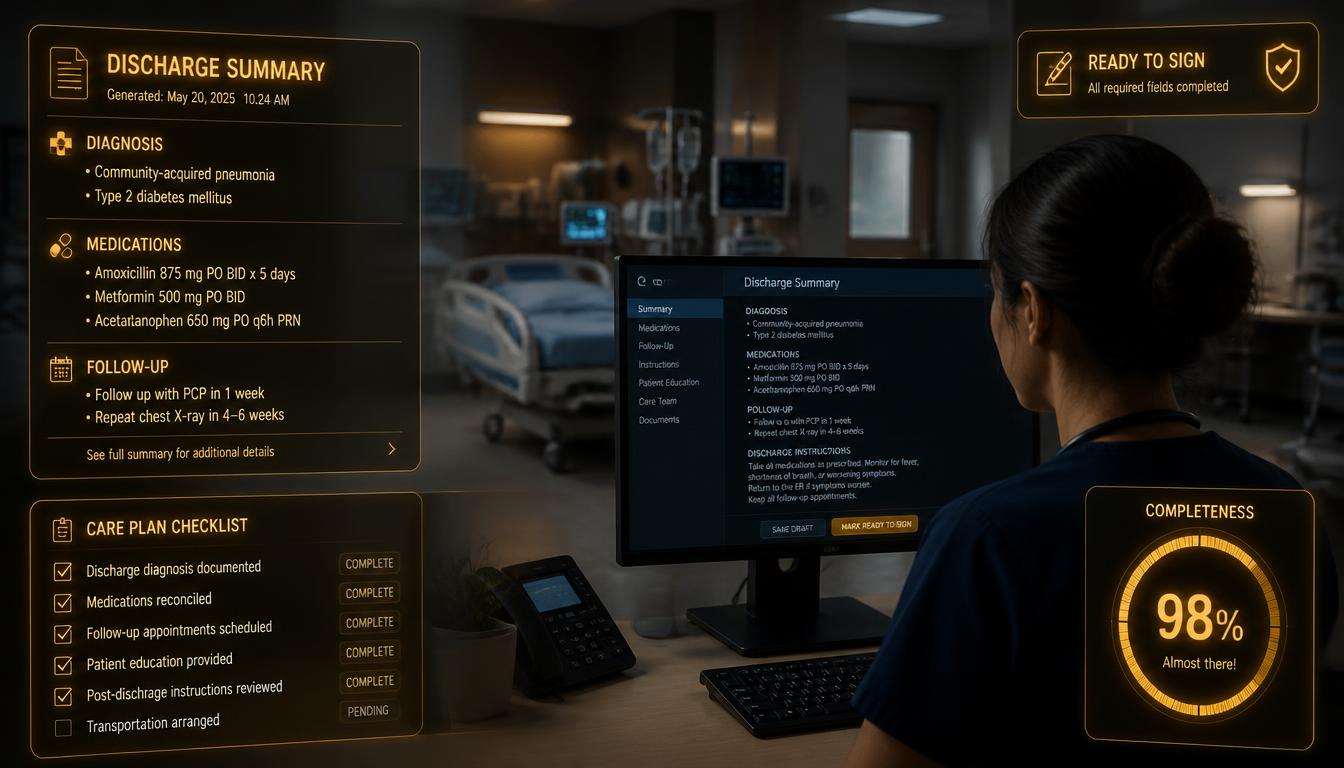 Discharge Summary Generator